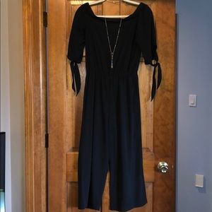 Off the shoulder jumpsuit